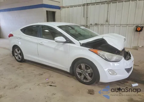2013 Hyundai Elantra Gls z USA, uszkodzony, nr VIN 5NPDH4AE9DH278142